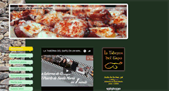 Desktop Screenshot of latabernadelsapo.com